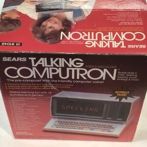 1987 Sears Talking Computron with Colorful Keys